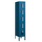 Salsbury Industries 5 Tier Box Vented Locker, 12"Wx66"Hx15"D, 5 Door, Blue, Unassembled 75155BL-U - alternate 1